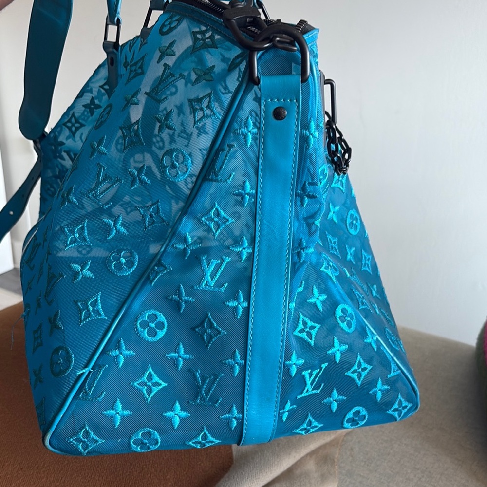 Louis Vuitton Turquoise Monogram Bag - Picture 7 of 7
